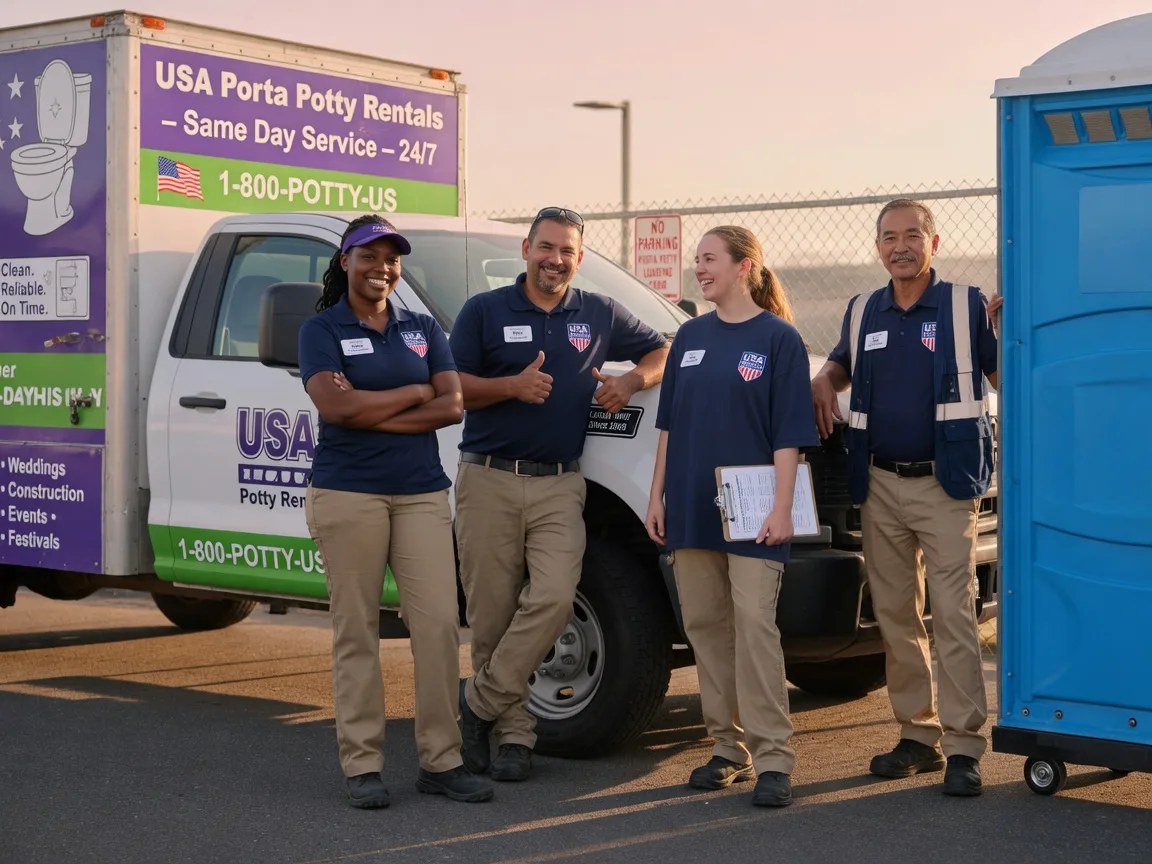 Porta Potty Rental company in Moira, NY